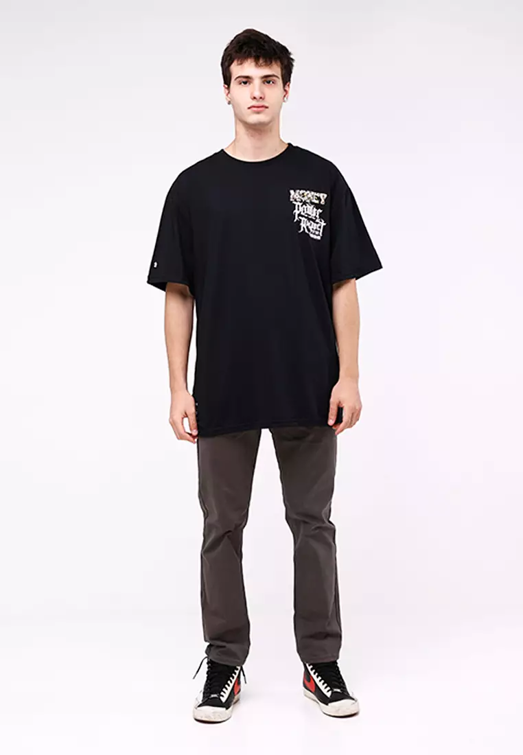 Round Neck Loose Fit T-Shirt