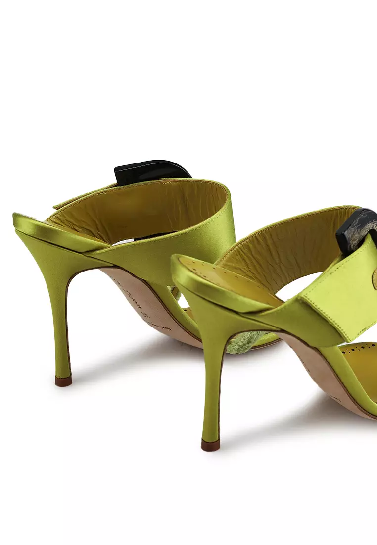 Guye Buckle Detailed Heel Sandals (tr)