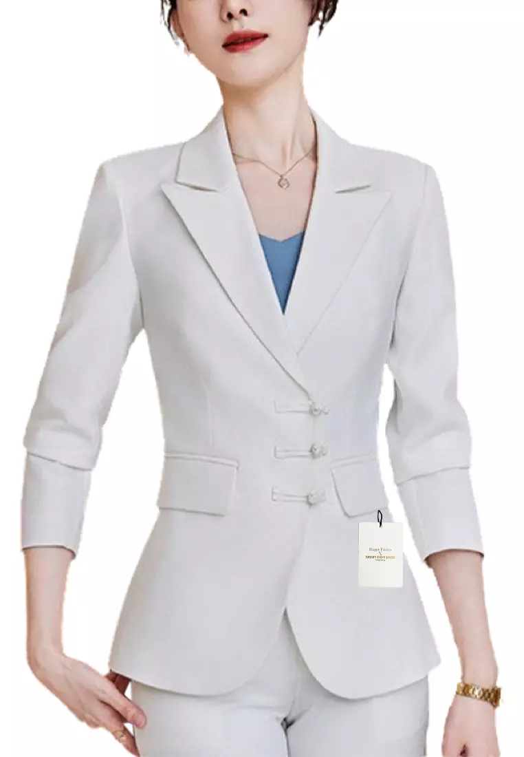White long suit jacket sale