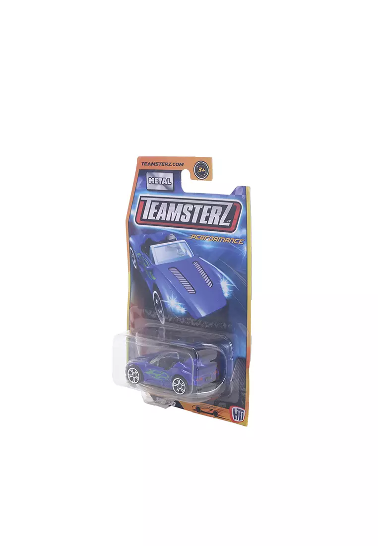 Mainan Anak Mobil Teamsterz Diecast Type V Mobil Balap Biru TM-4B