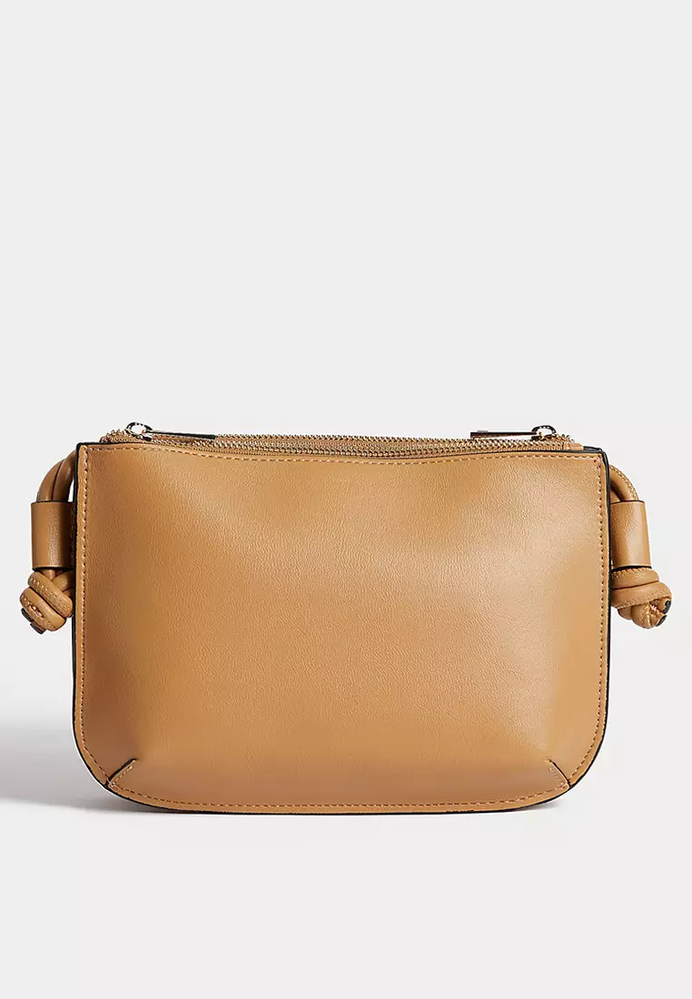 Knotted Detail Cross Body Bag