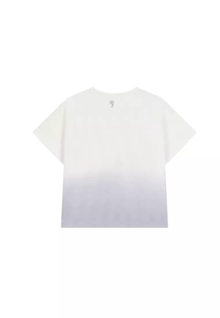 Dip Dye Shirt With Front Pocket