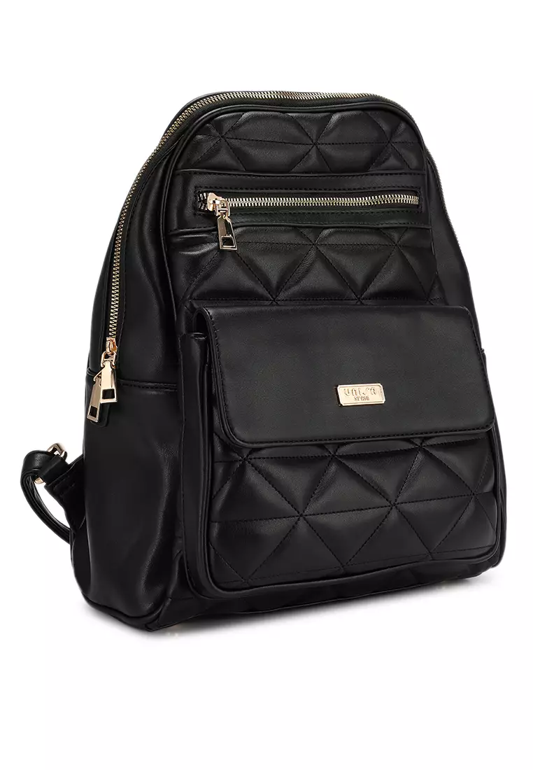 Front Pocket Quilted Backpack