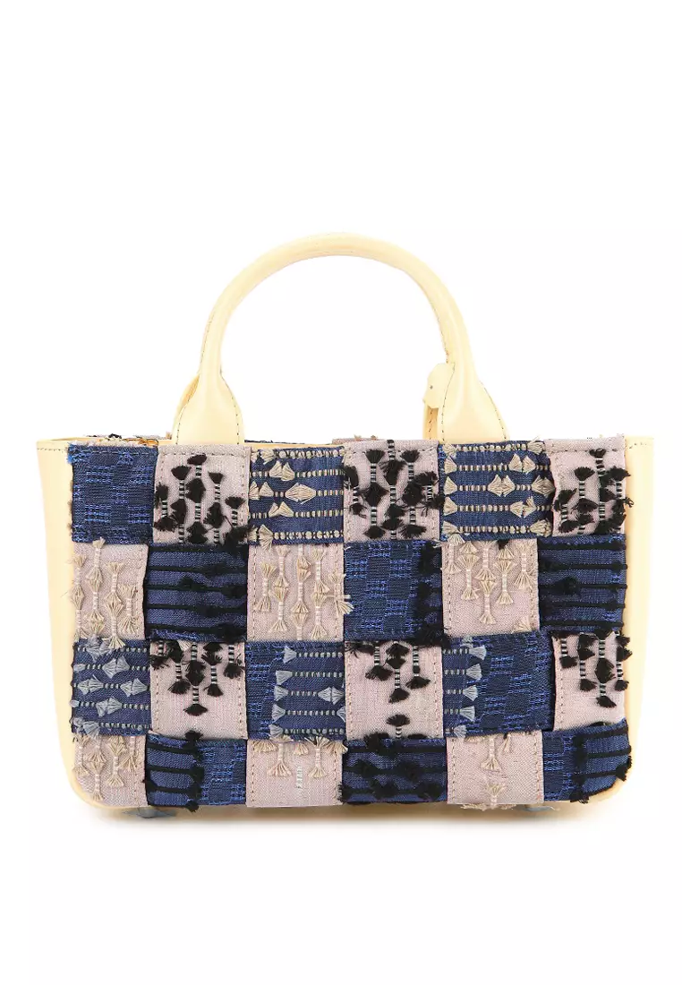 Anjani Handbag - Tas Anyaman Wanita Kulit Asli - Genuine Leather Bag Elegan & Premium