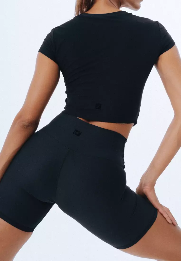 Lee Vierra LV LUX - Kailani Short Legging Highwaist, Celana Wanita - Nebula
