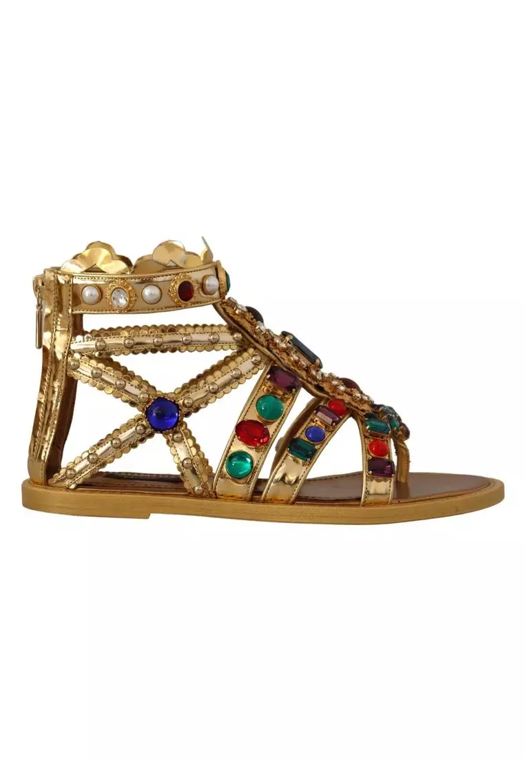 Crystal gladiator deals sandals