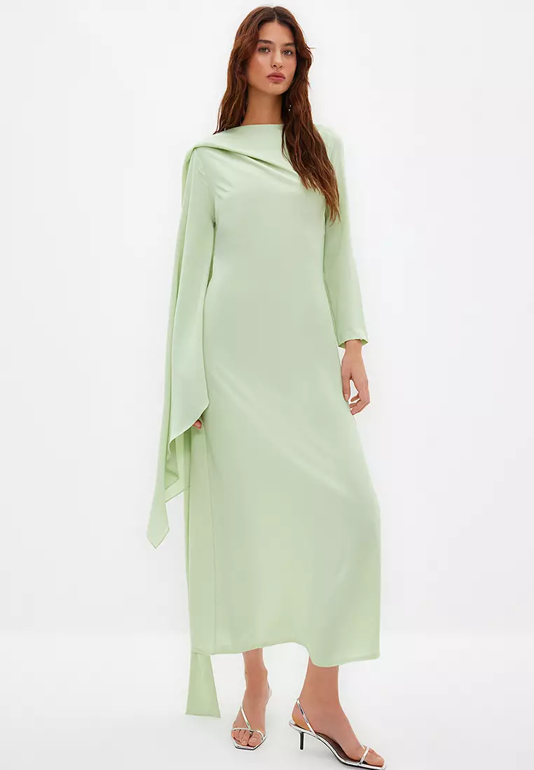 Draped Maxi Dress