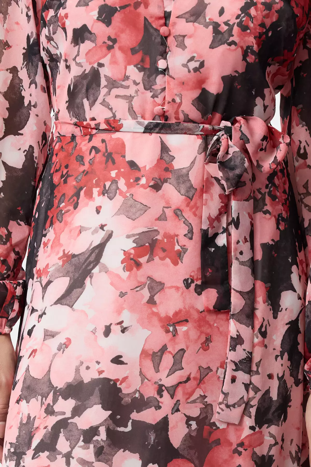 Paisley Midi Long Regular Dress