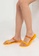 Kimmijim orange Dolley Strap Jelly Sandals 2F766SHD82DFDCGS_1