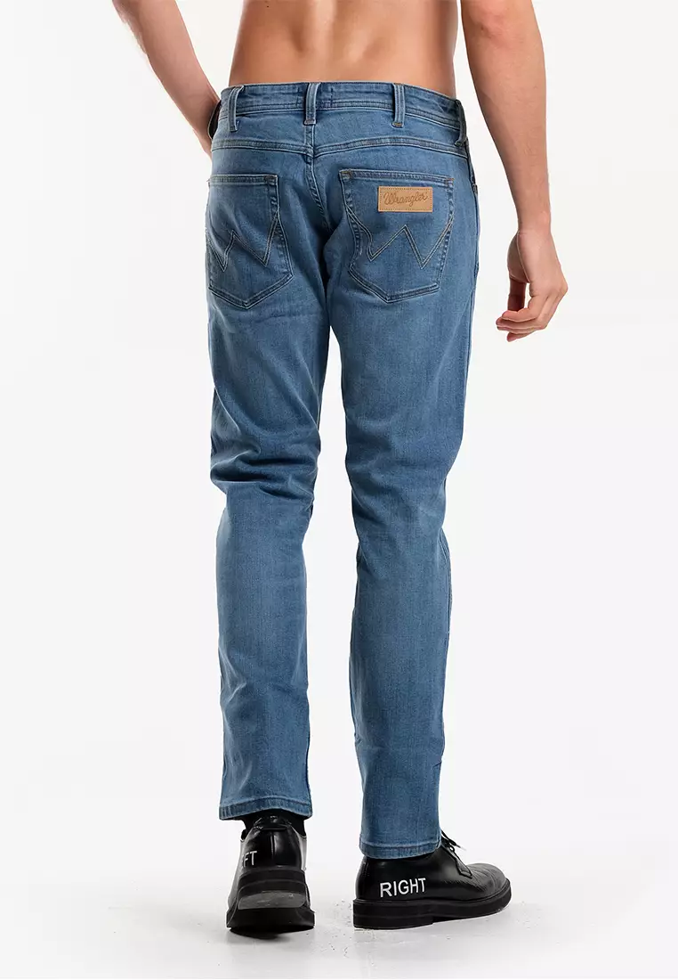 Wrangler Men's Denim Jeans Texas Tapered Fit