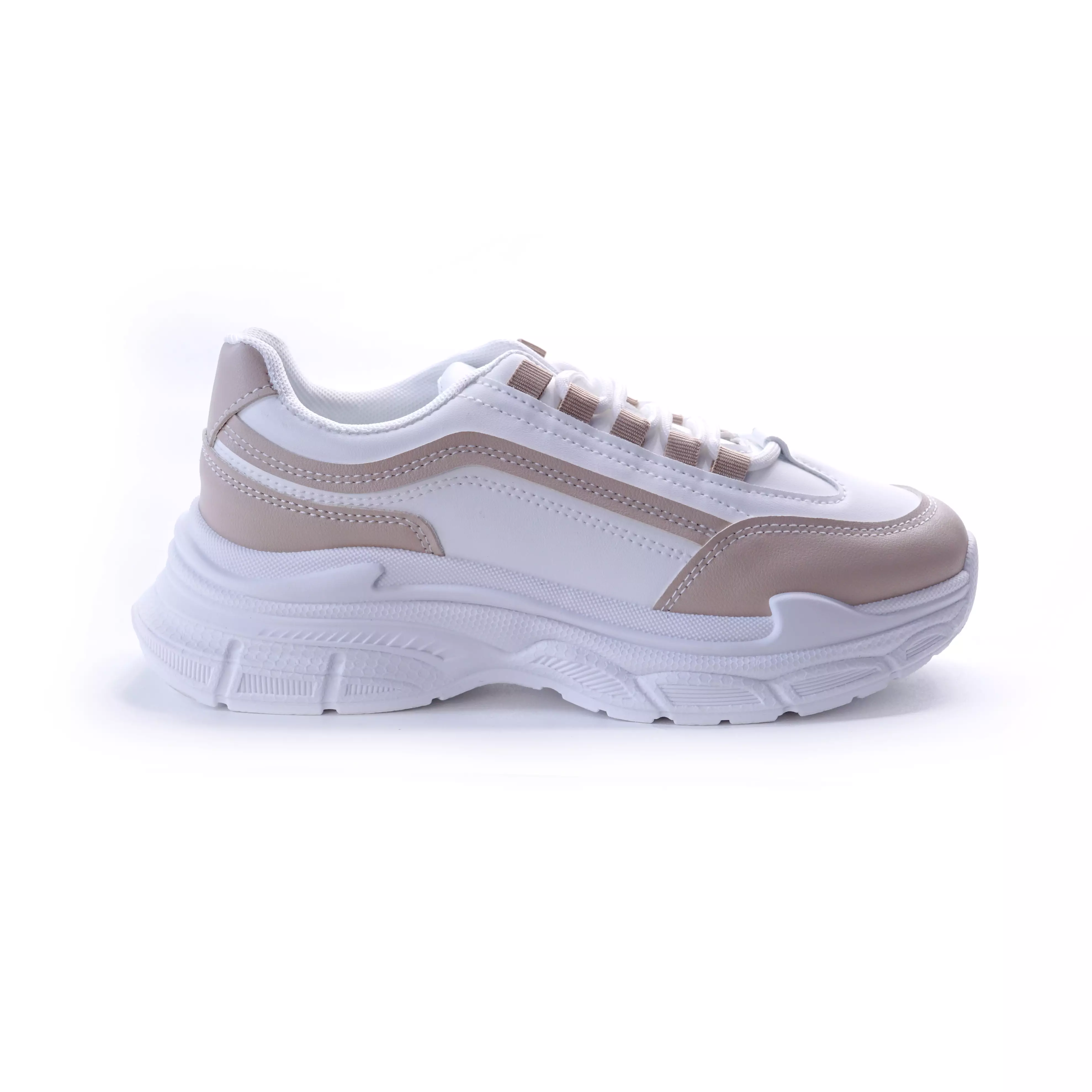 LEV - SEPATU WANITA DEWASA CH241354WD - PUTIH/KREM