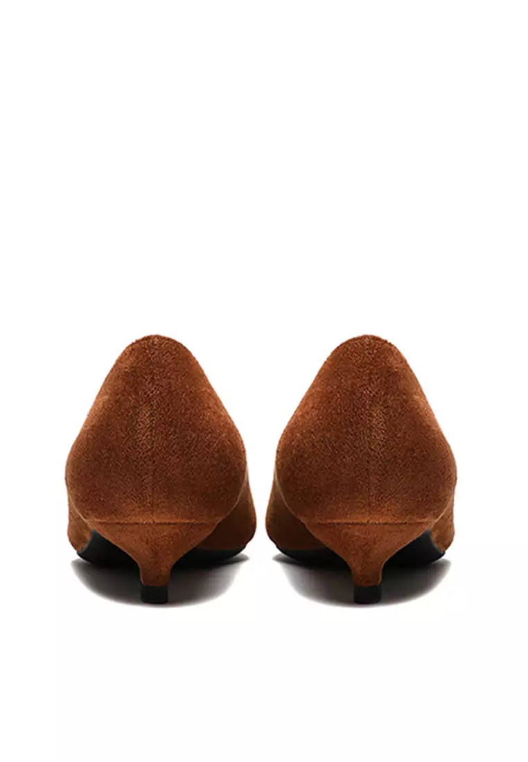 3CM Uniform Pointed High Heel Shoes HZL132