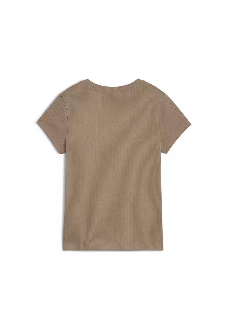 Wardrobe Ess Ribbed Slim Tee