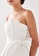 Love, Bonito white Allegria Pleated Bustier Top D9FD8AA425C8D9GS_3