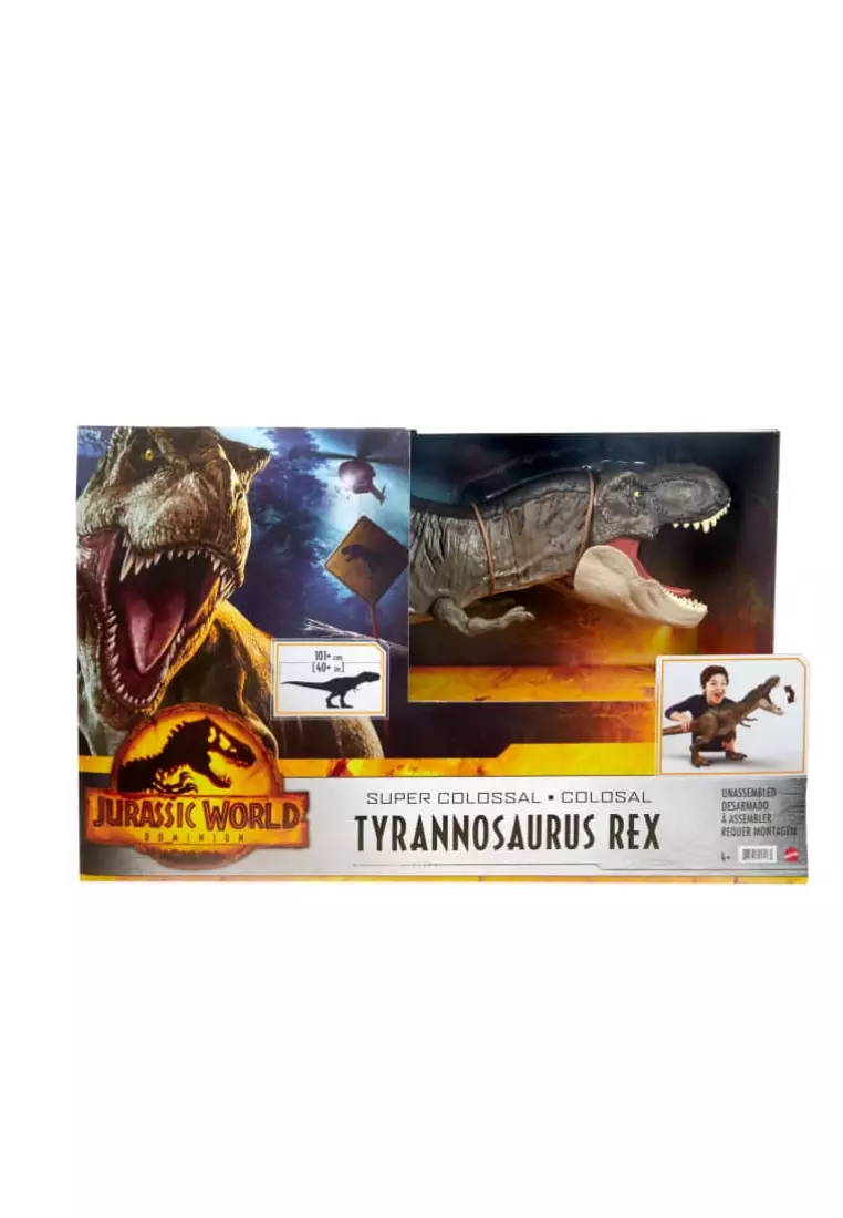 Buy Jurassic World Basic 6 Tyrannosaurus Rex Dino Figure Online at Low  Prices in India 