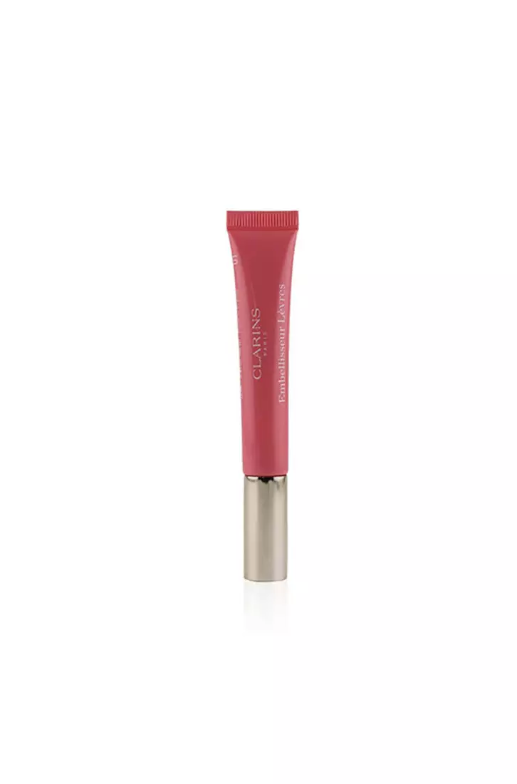 CLARINS - Natural Lip Perfector - # 01 Rose Shimmer 12ml/0.35oz