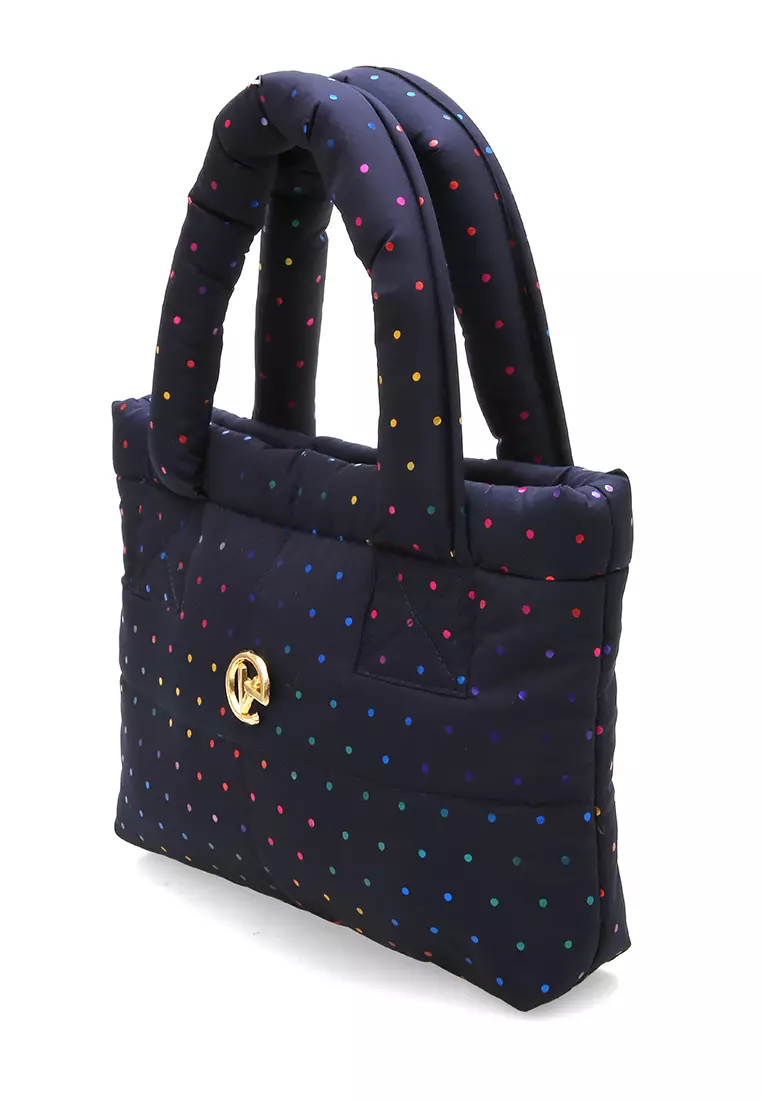 Angelina Pillow Puffy Bag Smooth Texture And High Quality - Confetti