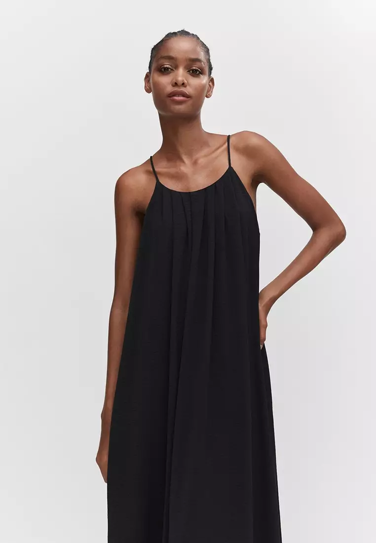 Flowy open back dress shop