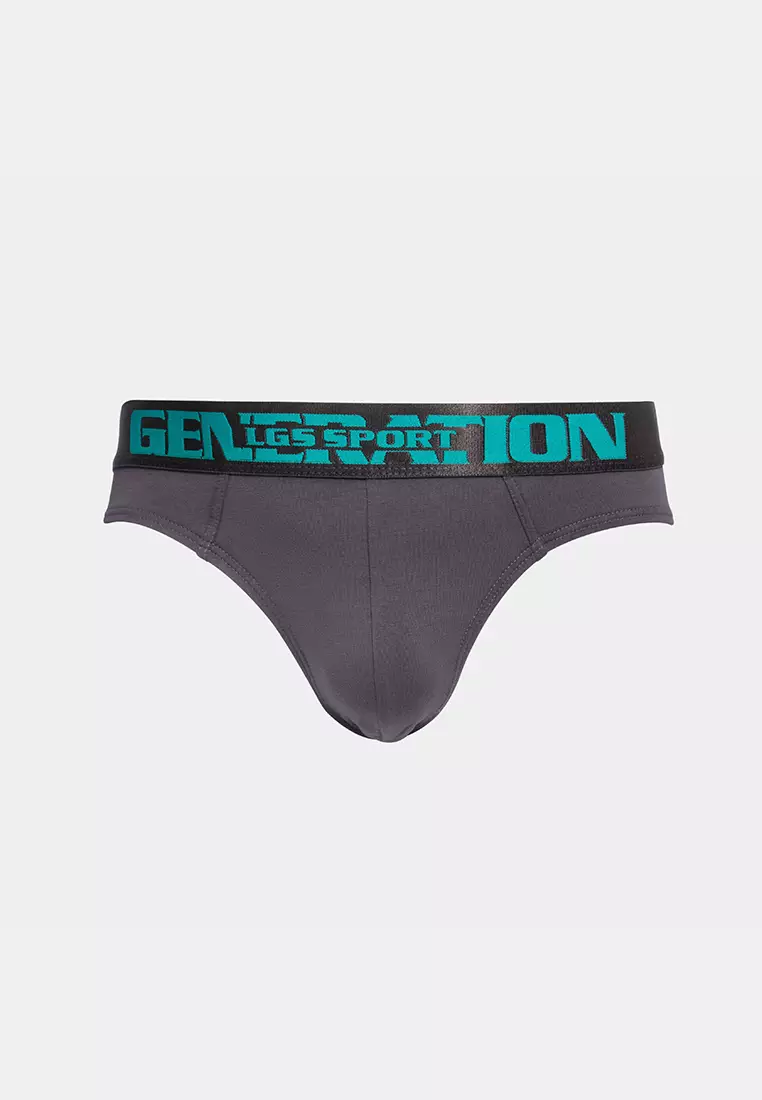 LGS Underwear - Dark Grey/Light Grey/Black - 3 Pcs - LEMN.002.883.3.7C