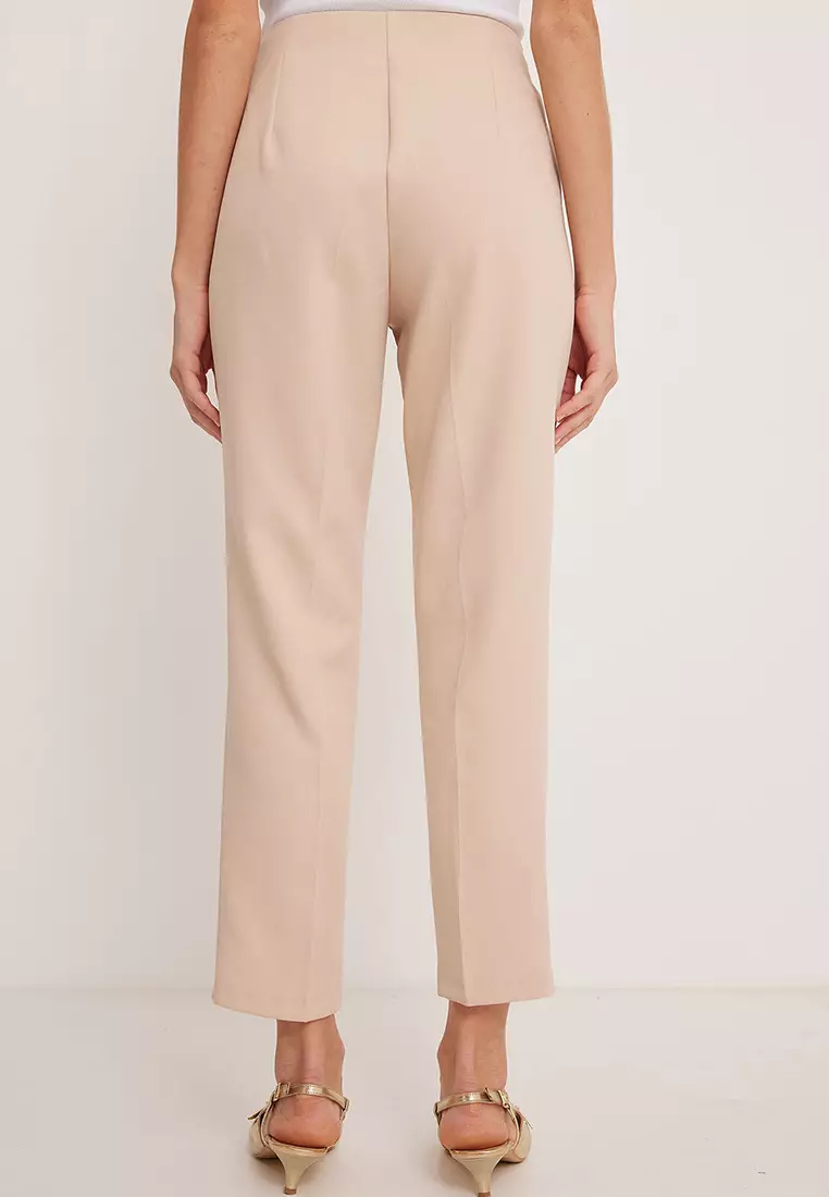 High Waist Ankle Trousers