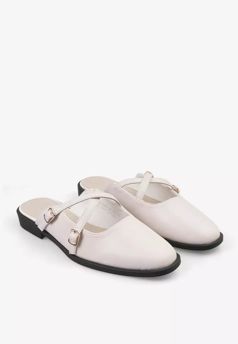 Sepatu Bustong Mules Wanita L.Sora 02