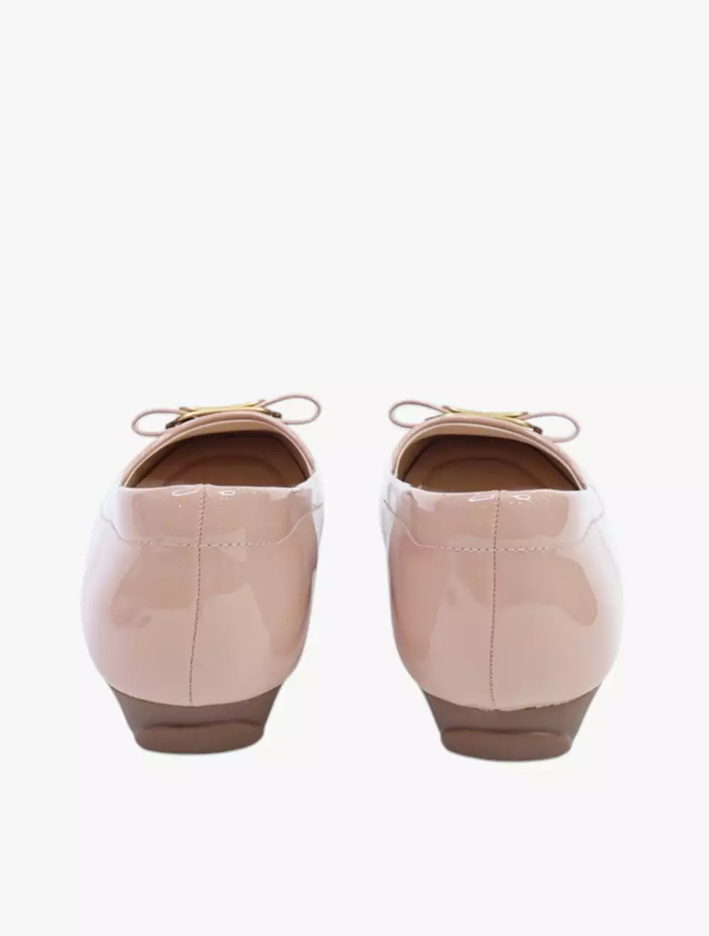 Payless Nine West Womens Kalula Flats - Dark Nude_15