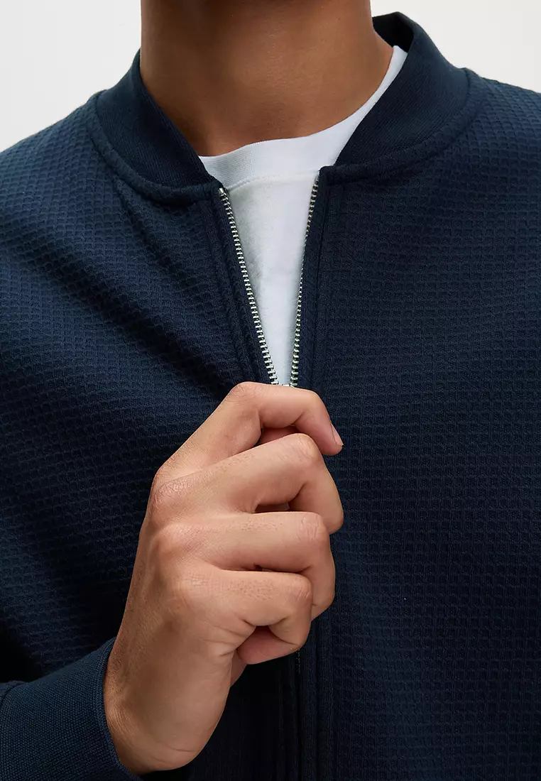 Pure Cotton Bomber Jacket