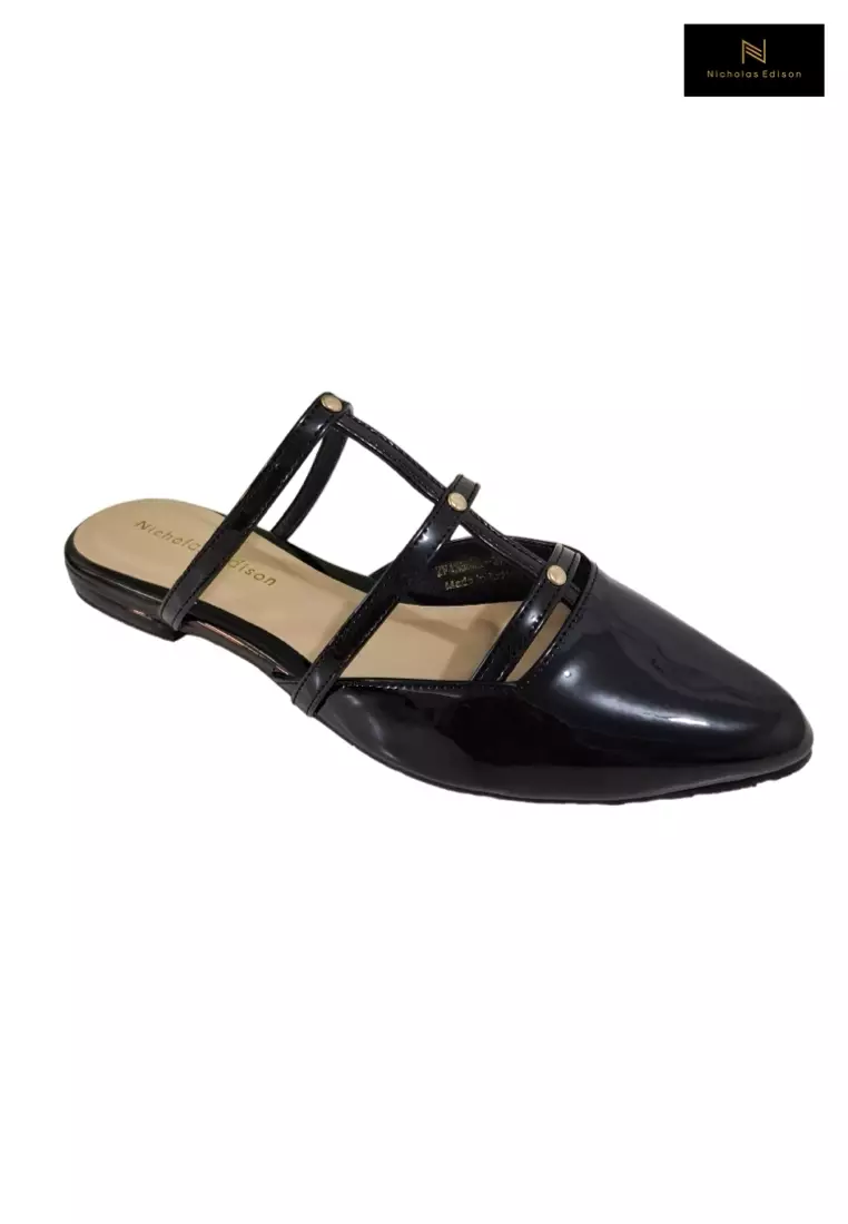 Nicholas Edison Flat Nabila Black