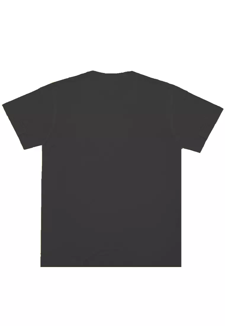 MTW36 Kaos Lengan Pendek Simpel Pria Instacool "im possible" abu