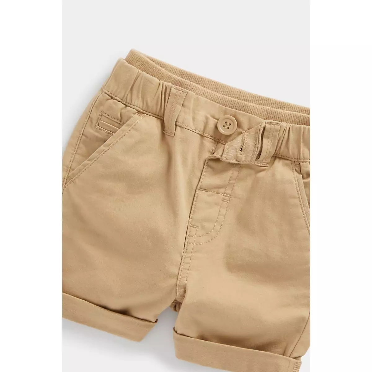 Mothercare Tan Chino Shorts - Celana Pendek Bayi Laki-laki (Coklat)