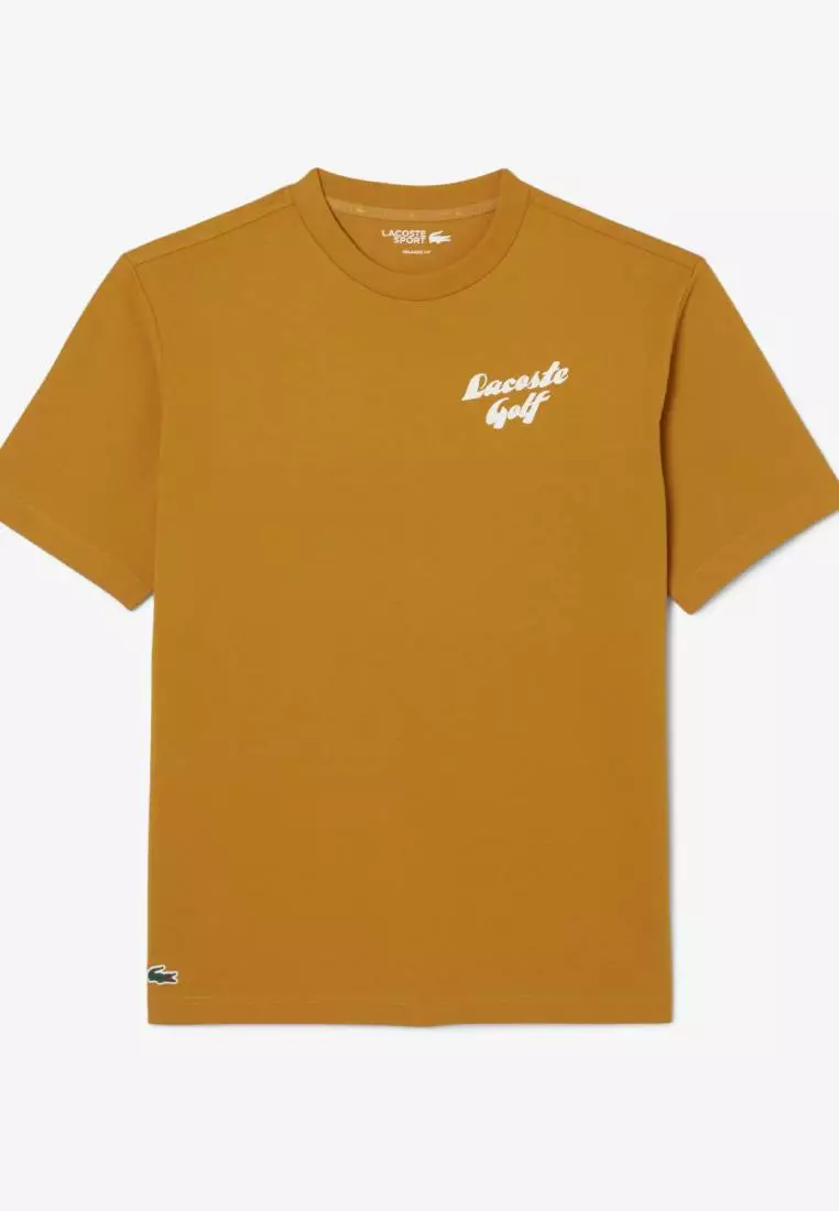 Buy Lacoste Relaxed Fit Printed Golf T-shirt 2026 Online | ZALORA
