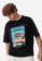 FILA black FILA x Pepe Shimada Unisex Cat Print Cotton T-shirt 94426AA5F6FCAAGS_1