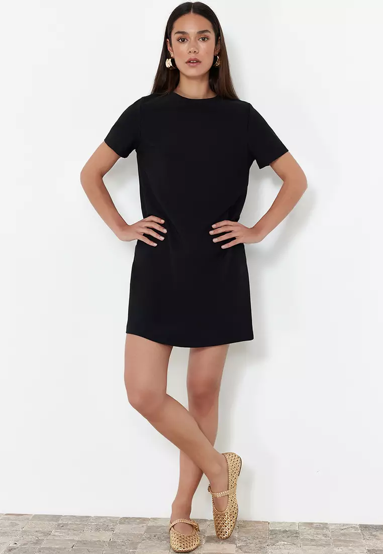 Plain Mini Dress