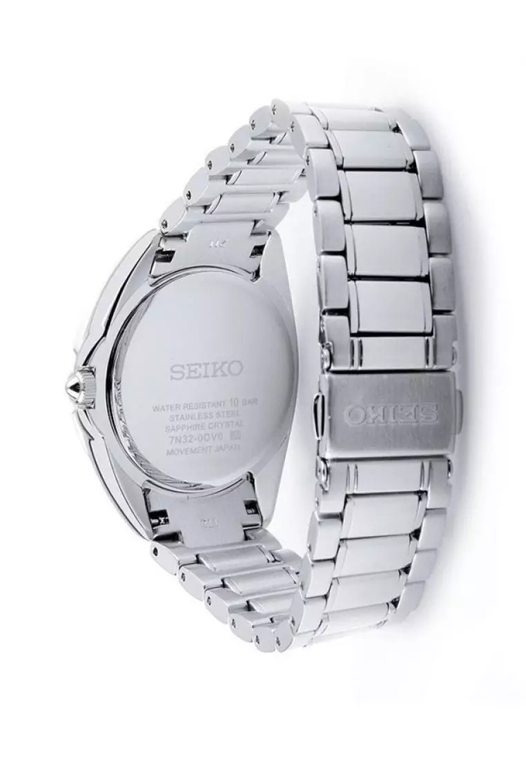 Jam Tangan Wanita Seiko Ladies Original Garansi Resmi Strap Stainless Steel Silver SKK889P1 SKK889 Silver