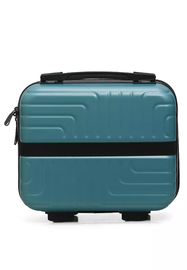 Alister Koper Cabin Hardcase Size 12 Inch Make Up Beauty Case Wanita Material ABS ORIGINAL - Tosca