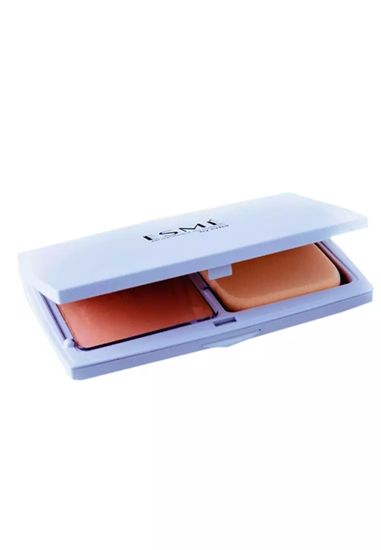 Erha Esme Twin Silk Compact Powder Light Ivory 13G - Bedak Padat