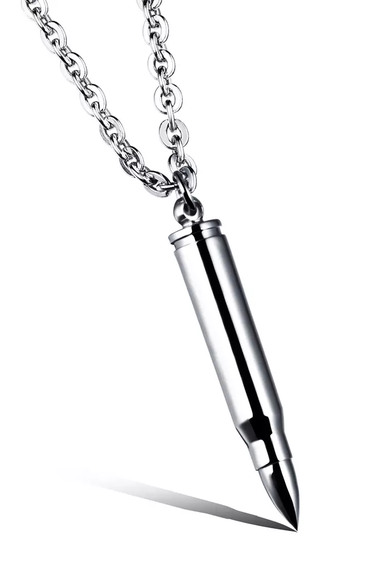 Real outlet bullet necklace