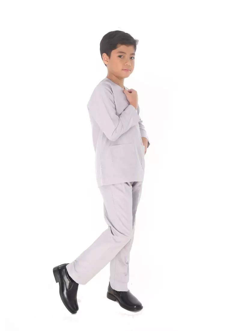 Baju Melayu Moden Teluk Belanga For Kids