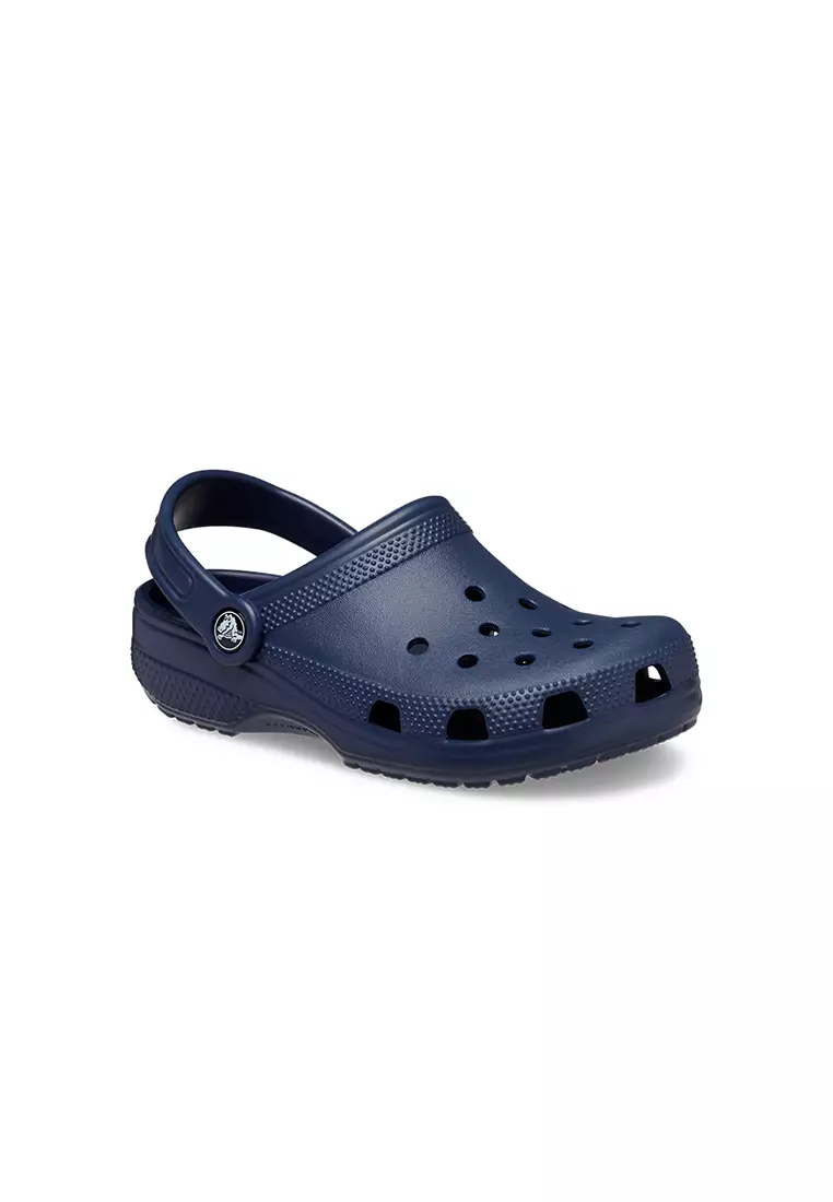 Discount on Crocs  shoes - SKU: Kids Classic Clog In Navy