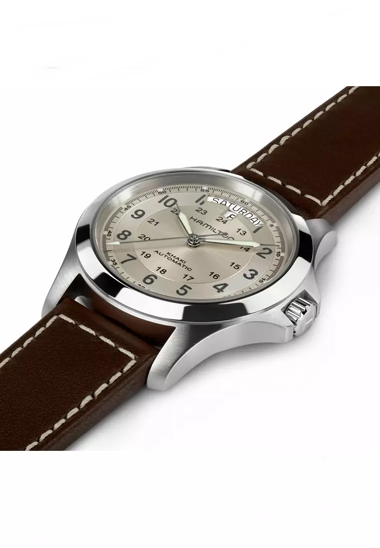 Hamilton Khaki Field Apple Watch Hamilton Silver Khaki Field Auto