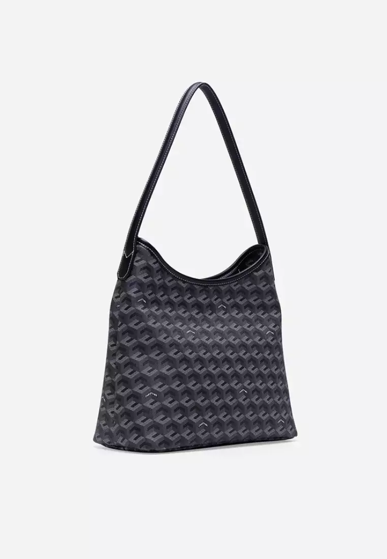 Alesso Medium Hobo Bag Black