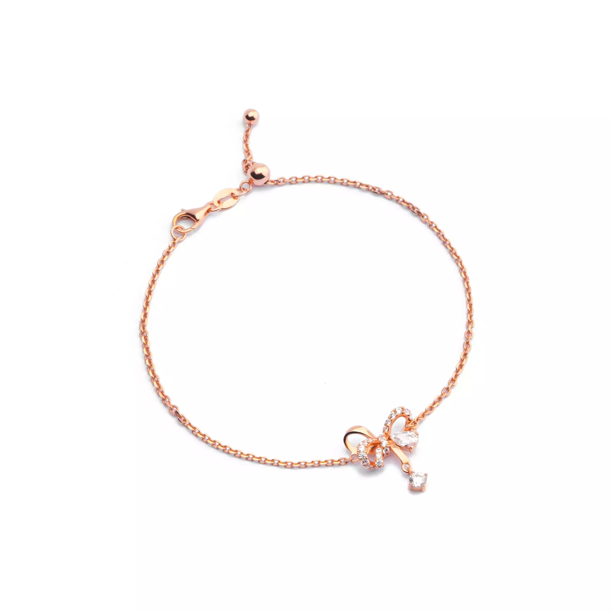 Gelang Serut Emas 7k - Fiore Gold Bracelet - Treasure Collection - Juene Jewelry