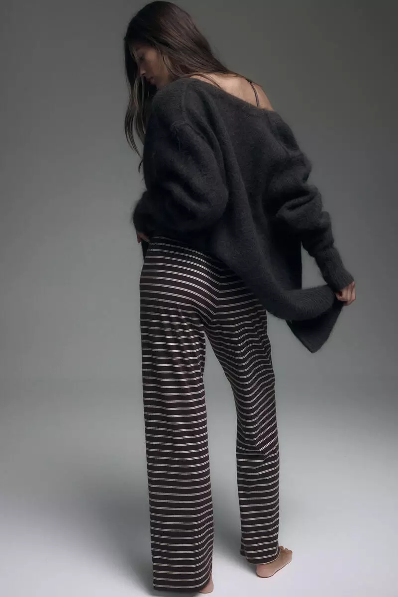 Cotton-blend trousers