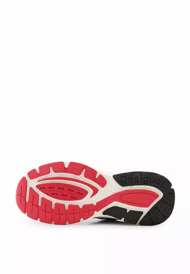 Desigual Woman Shoes Patchwork running sneakers.