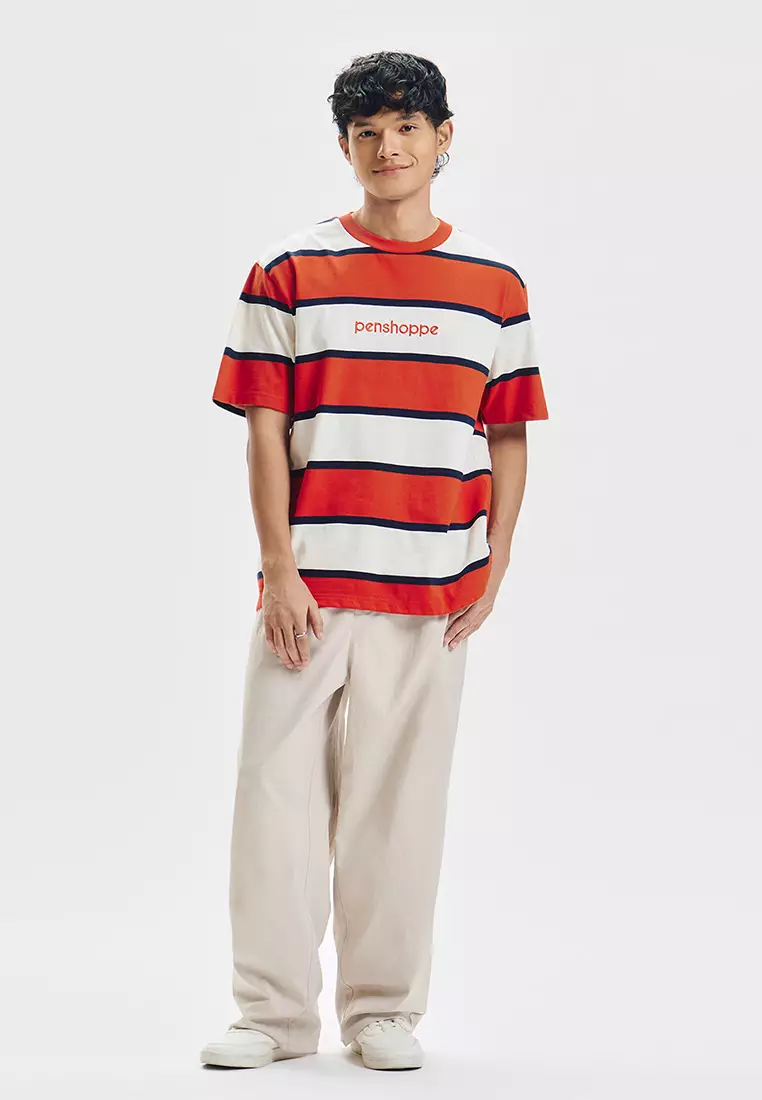 Dress Code Baggy Fit Pleated Pants