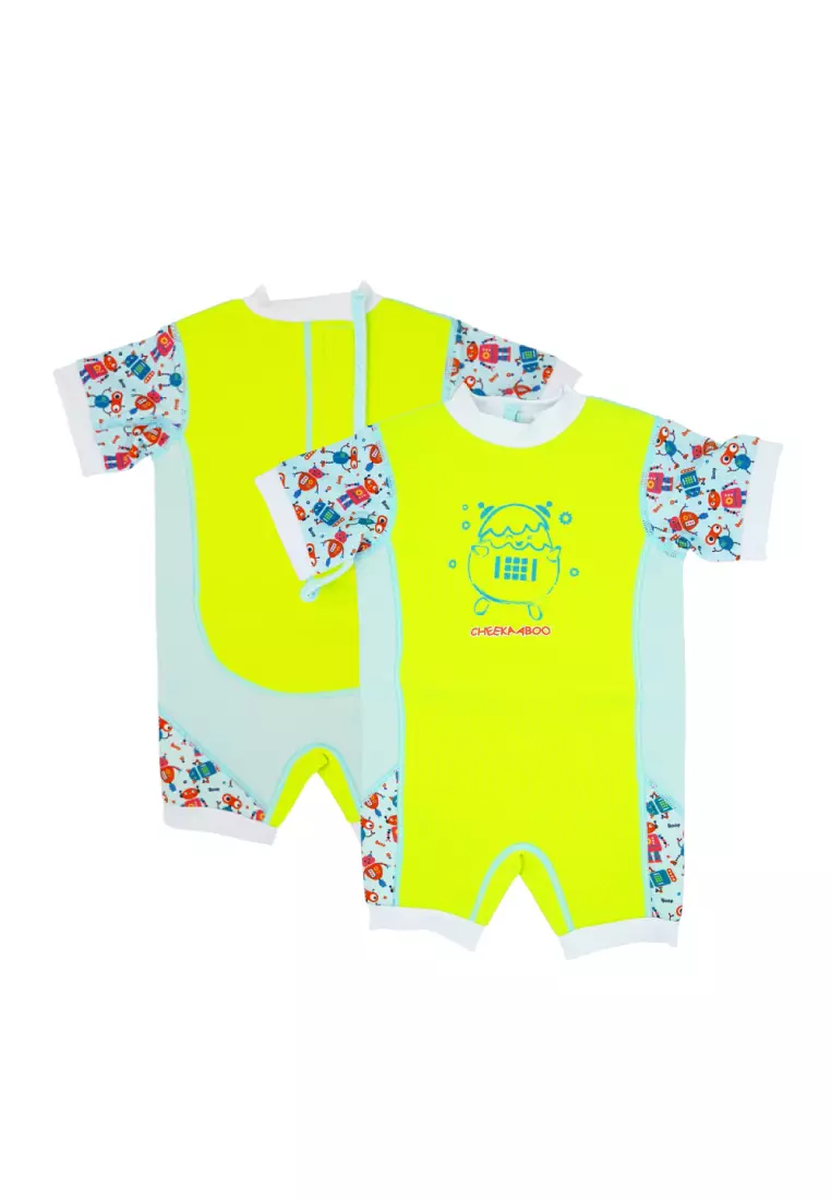 Buy Cheekaaboo Wobbie Kids Thermal Swimsuit in LIGHT GREEN 2024 Online