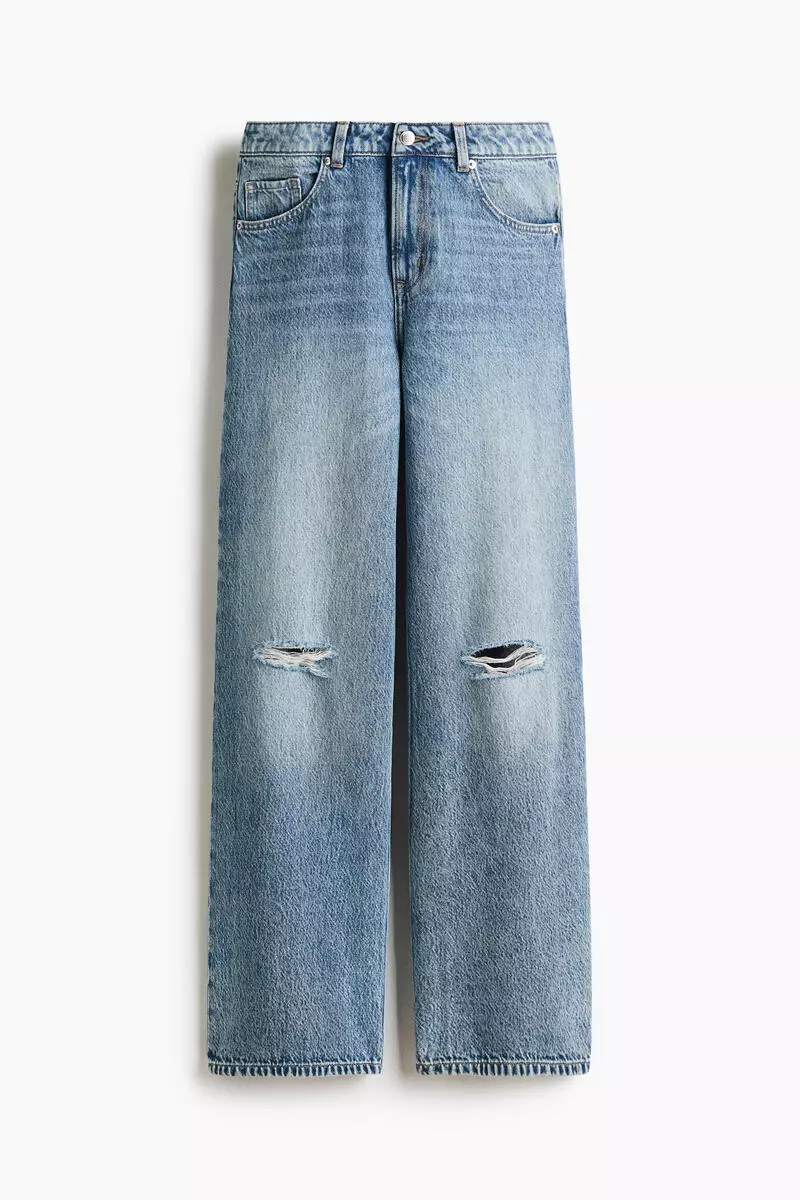 Wide High Jeans