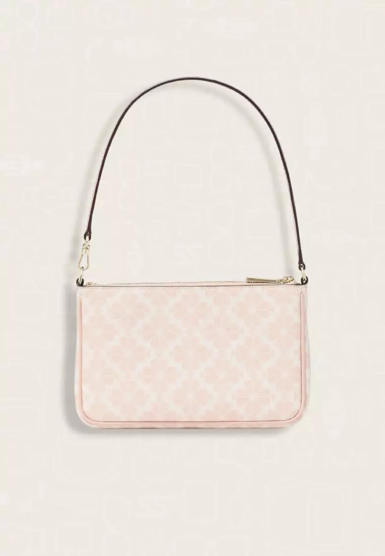 Kate Spade Spade Flower Convertible Wristlet Rose Smoke Multi