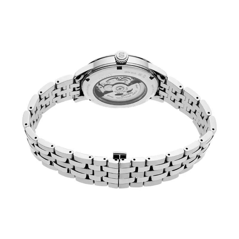 Jam Tangan Pria Seiko Presage SSK037J1 Cocktail Time Skydiving GMT Light Blue Dial Stainless Steel Strap