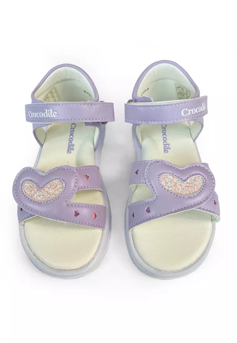 Crocodile KIDS XD1707071 Lilac Sepatu Sneaker Anak Kids Shoes Original